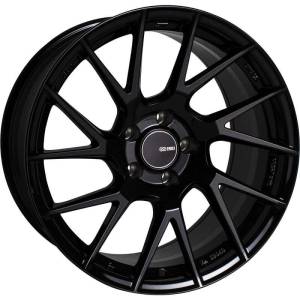 Enkei TM7 18x8.0 5x112 45mm Offset 72.6mm Bore Gloss Black Wheel - 507-880-4445BK