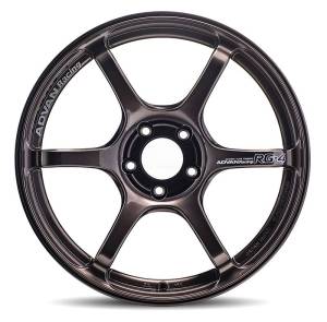 Advan RG-4 18x8 +44 5-114.3 Racing Copper Bronze Wheel - YA48G44ECB