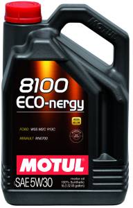 Motul 5L Synthetic Engine Oil 8100 5W30 ECO-NERGY - Ford 913C - 102898