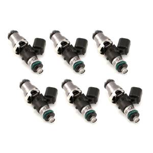Injector Dynamics 1340cc Injectors - 48mm Length - 14mm Grey Top - 14mm Lower O-Ring (Set of 6) - 1300.48.14.14.6