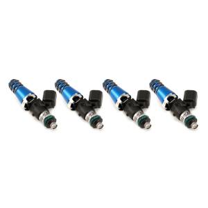 Injector Dynamics 1700cc Injectors - 60mm Length - 11mm Blue Top - 14mm Lower O-Ring (Set of 4) - 1700.60.11.14.4