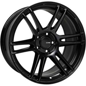 Enkei TSR-6 18x9.5 5x114.3 45mm Offset 72.6mm Bore Matte Black Wheel - 530-895-8045BK