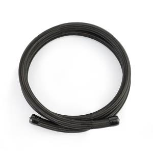 Mishimoto 6Ft Stainless Steel Braided Hose w/ -8AN Fittings - Black - MMSBH-0872-CB