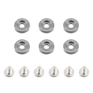 Mishimoto Small Fender Washer Kit (6pcs) - Gunmetal - MMFW-SM-6GM