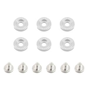 Mishimoto Small Fender Washer Kit (6pcs) - Silver - MMFW-SM-6SL