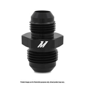 Mishimoto Aluminum -4AN to -6AN Reducer Fitting - Black - MMFT-RED-0406