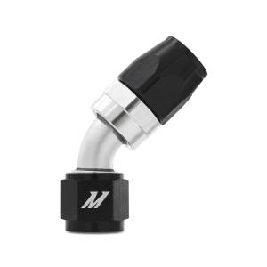 Mishimoto Aluminum -4AN 45 Degree Fitting - Black - MMFT-SW-04-45