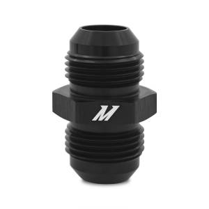 Mishimoto Aluminum -8AN Union Fitting - Black - MMFT-UN-08