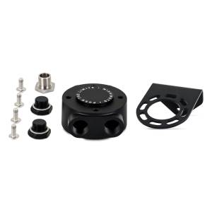 Mishimoto M20 x 1.5 - Remote Oil Filter Mount - Black - MMOC-RFH-M20BK