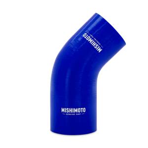 Mishimoto Silicone Reducer Coupler 45 Degree 2in to 2.25in - Blue - MMCP-R45-20225BL