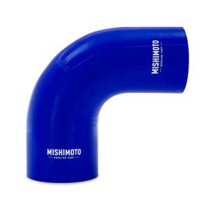 Mishimoto Silicone Reducer Coupler 90 Degree 3in to 4in - Blue - MMCP-R90-3040BL