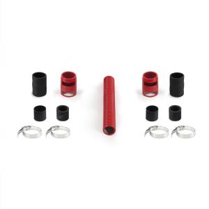 Mishimoto 12in Flexible Radiator Hose Kit Red - MMAH-U12RD