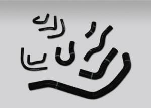 Mishimoto 88-91 Honda Civic Black Silicone Hose Kit - MMHOSE-CIV-88BK