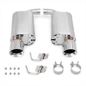 Mishimoto 2015+ Ford Mustang GT Street Axleback Exhaust w/ Polished Tips - MMEXH-MUS8-15ASP