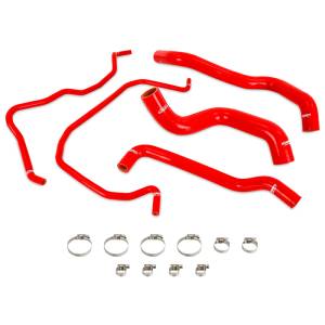 Mishimoto 2019+ Chevrolet Silverado 1500 Silicone Hose Kit - Red - MMHOSE-T1-19RD