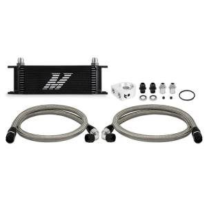 Mishimoto Universal 13 Row Oil Cooler Kit (Black) - MMOC-U13BK